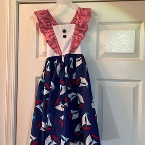Kelly’s Kids Sailboat dress